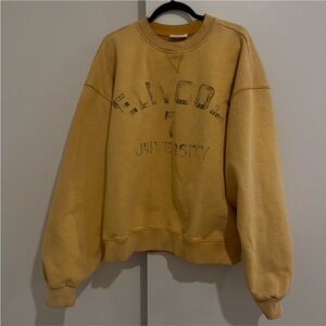 Elwood Yellow University Sweatshirt
